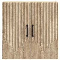 Produktbild för Väggmonterat skåp Sonoma-ek 59 x 31 x 60 cm Konstruerat trä