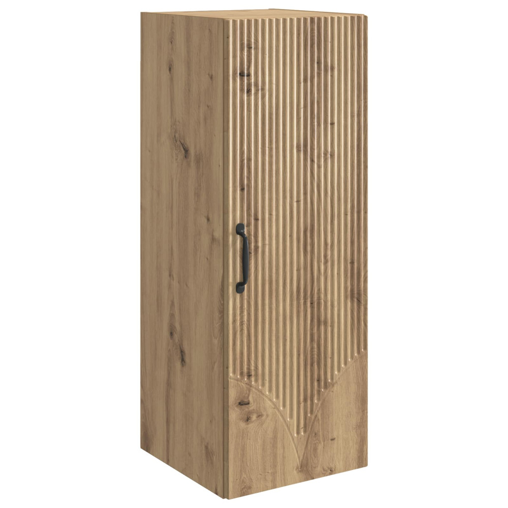 Produktbild för Väggmonterat skåp Artisan-ek 33 x 34,5 x 90 cm Konstruerat trä