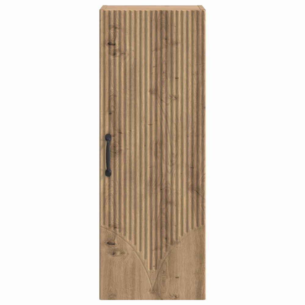 Produktbild för Väggmonterat skåp Artisan-ek 33 x 34,5 x 90 cm Konstruerat trä
