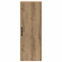 Produktbild för Väggmonterat skåp Artisan-ek 33 x 34,5 x 90 cm Konstruerat trä