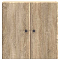 Produktbild för Väggmonterat skåp Sonoma-ek 59 x 31 x 60 cm Konstruerat trä