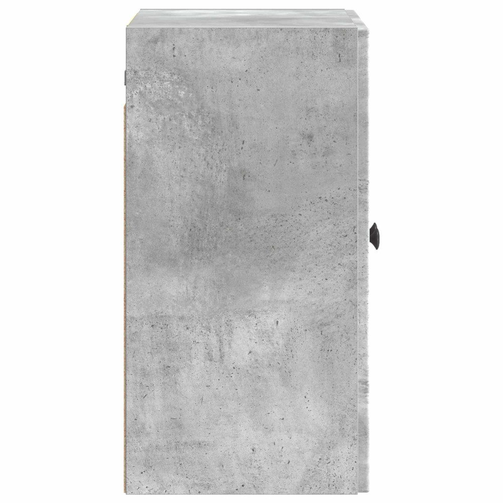 Produktbild för Väggmonterat skåp Betonggrå 59 x 31 x 60 cm Konstruerat trä