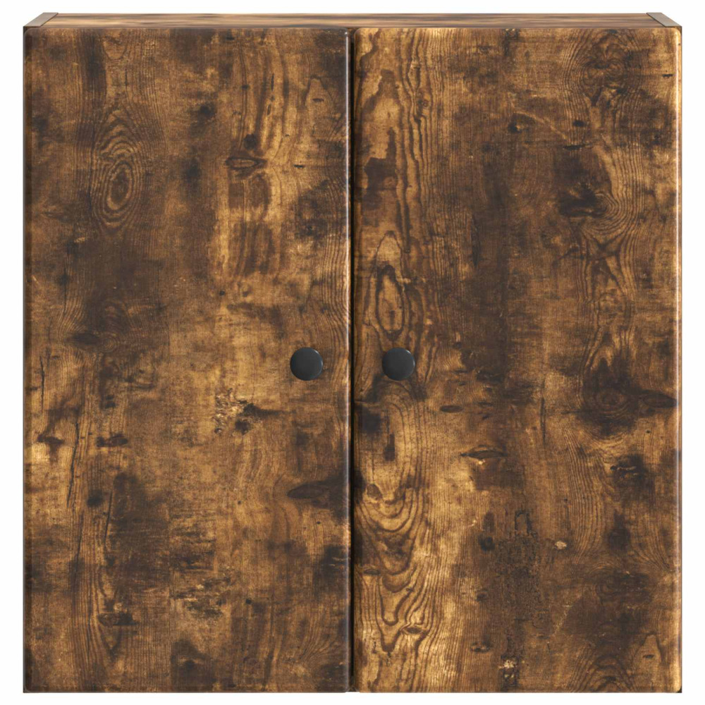 Produktbild för Väggmonterat skåp Rökt ek 59 x 31 x 60 cm Konstruerat trä