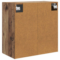 Produktbild för Väggmonterat skåp Gammalt trä 59 x 31 x 60 cm Konstruerat trä