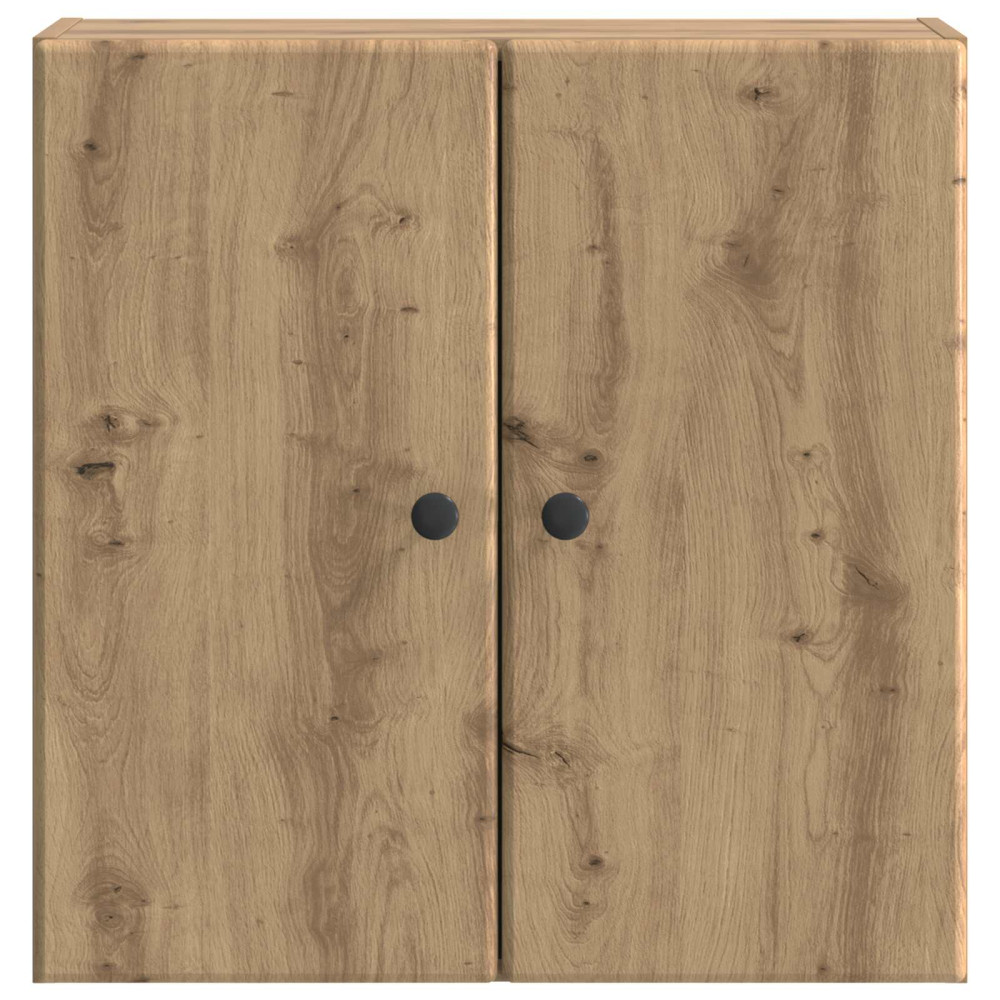 Produktbild för Väggmonterat skåp Artisan-ek 59 x 31 x 60 cm Konstruerat trä