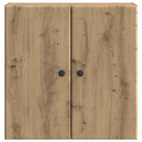 Produktbild för Väggmonterat skåp Artisan-ek 59 x 31 x 60 cm Konstruerat trä