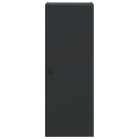 Produktbild för Väggmonterat skåp Svart 33 x 34,5 x 90 cm Konstruerat trä