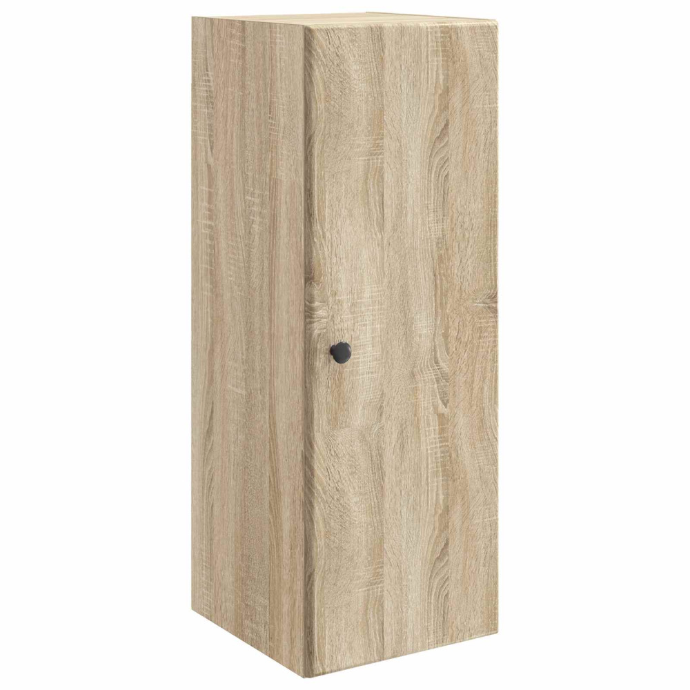 Produktbild för Väggmonterat skåp Sonoma-ek 33 x 34,5 x 90 cm Konstruerat trä