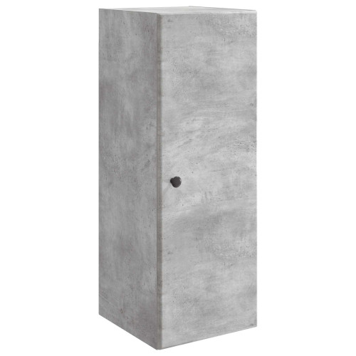 vidaXL Väggmonterat skåp Betonggrå 33 x 34,5 x 90 cm Konstruerat trä