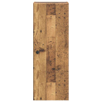 Produktbild för Väggmonterat skåp Gammalt trä 33 x 34,5 x 90 cm Konstruerat trä