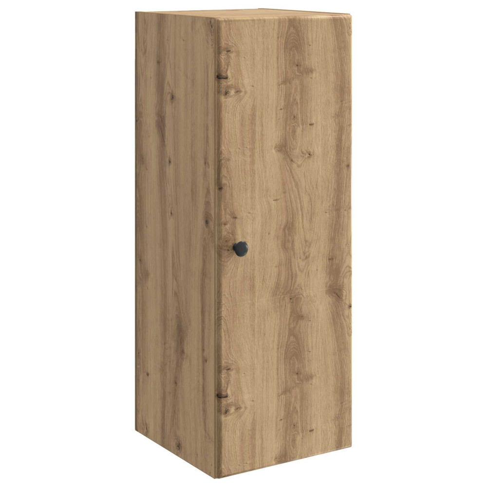 Produktbild för Väggmonterat skåp Artisan-ek 33 x 34,5 x 90 cm Konstruerat trä