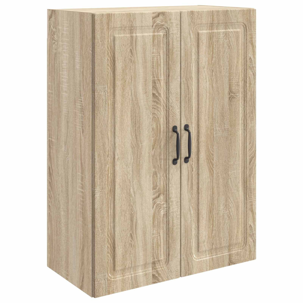 Produktbild för Väggmonterat skåp Sonoma-ek 66 x 34,5 x 90 cm Konstruerat trä
