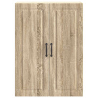 Produktbild för Väggmonterat skåp Sonoma-ek 66 x 34,5 x 90 cm Konstruerat trä