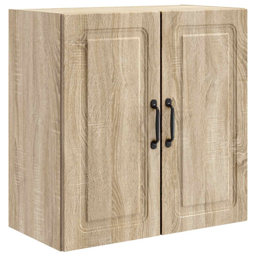 vidaXL Väggmonterat skåp Sonoma-ek 59 x 31 x 60 cm Konstruerat trä