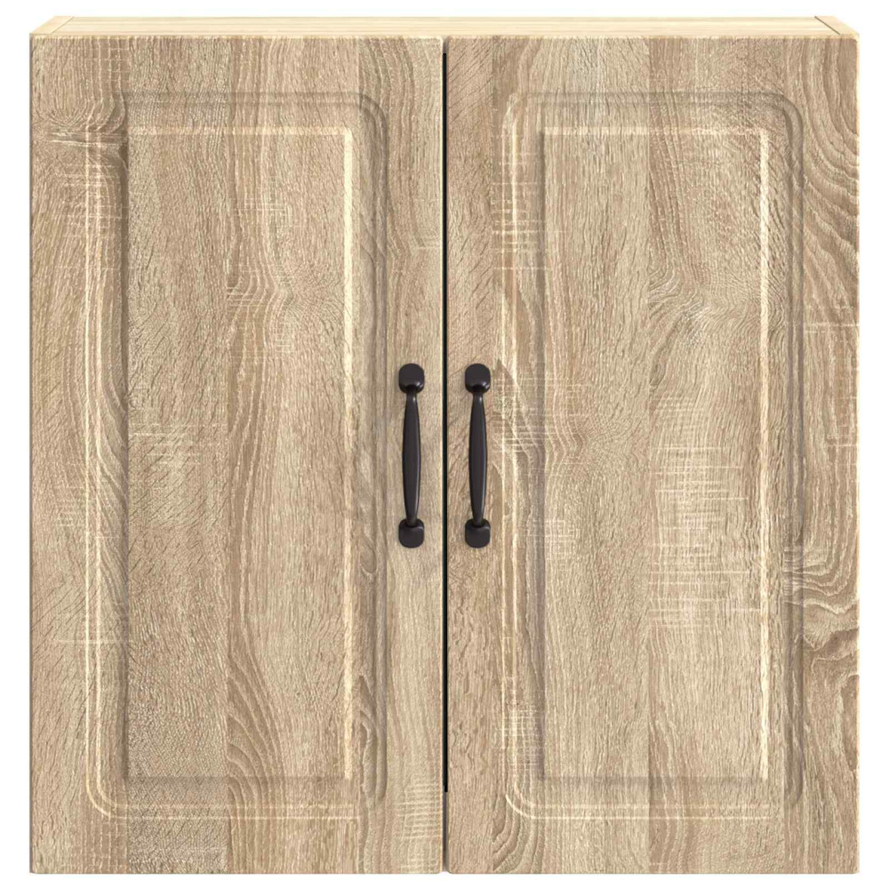 Produktbild för Väggmonterat skåp Sonoma-ek 59 x 31 x 60 cm Konstruerat trä