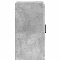 Produktbild för Väggmonterat skåp Betonggrå 59 x 31 x 60 cm Konstruerat trä
