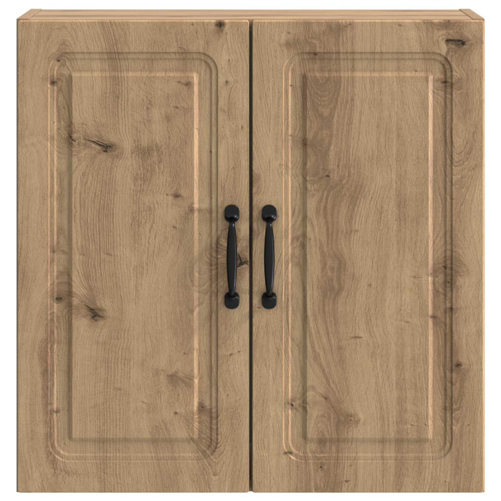 Produktbild för Väggmonterat skåp Artisan-ek 59 x 31 x 60 cm Konstruerat trä