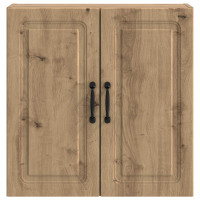 Produktbild för Väggmonterat skåp Artisan-ek 59 x 31 x 60 cm Konstruerat trä