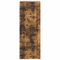Produktbild för Väggmonterat skåp Rökt ek 33 x 34,5 x 90 cm Konstruerat trä