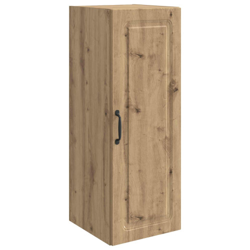 vidaXL Väggmonterat skåp Artisan-ek 33 x 34,5 x 90 cm Konstruerat trä