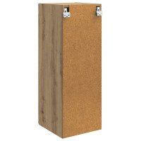 Produktbild för Väggmonterat skåp Artisan-ek 33 x 34,5 x 90 cm Konstruerat trä