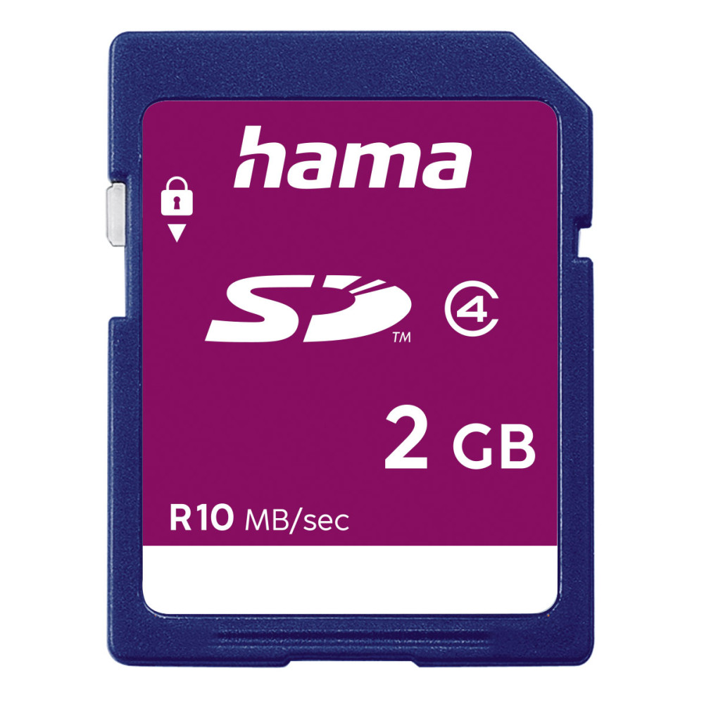 Produktbild för Memory Card SD 2GB Class 4