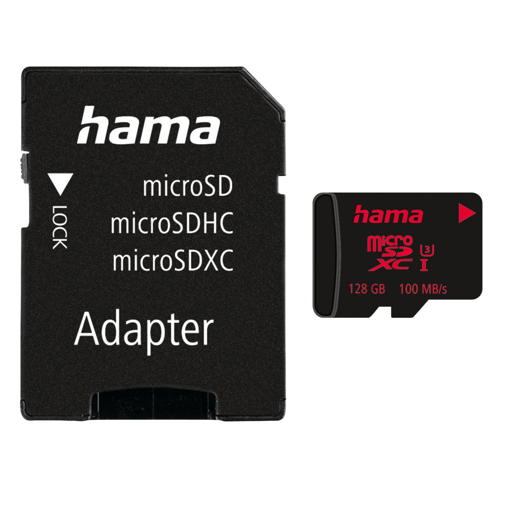 Produktbild för Memory Card Micro SDXC 128GB U3 UI V30 100MB/s