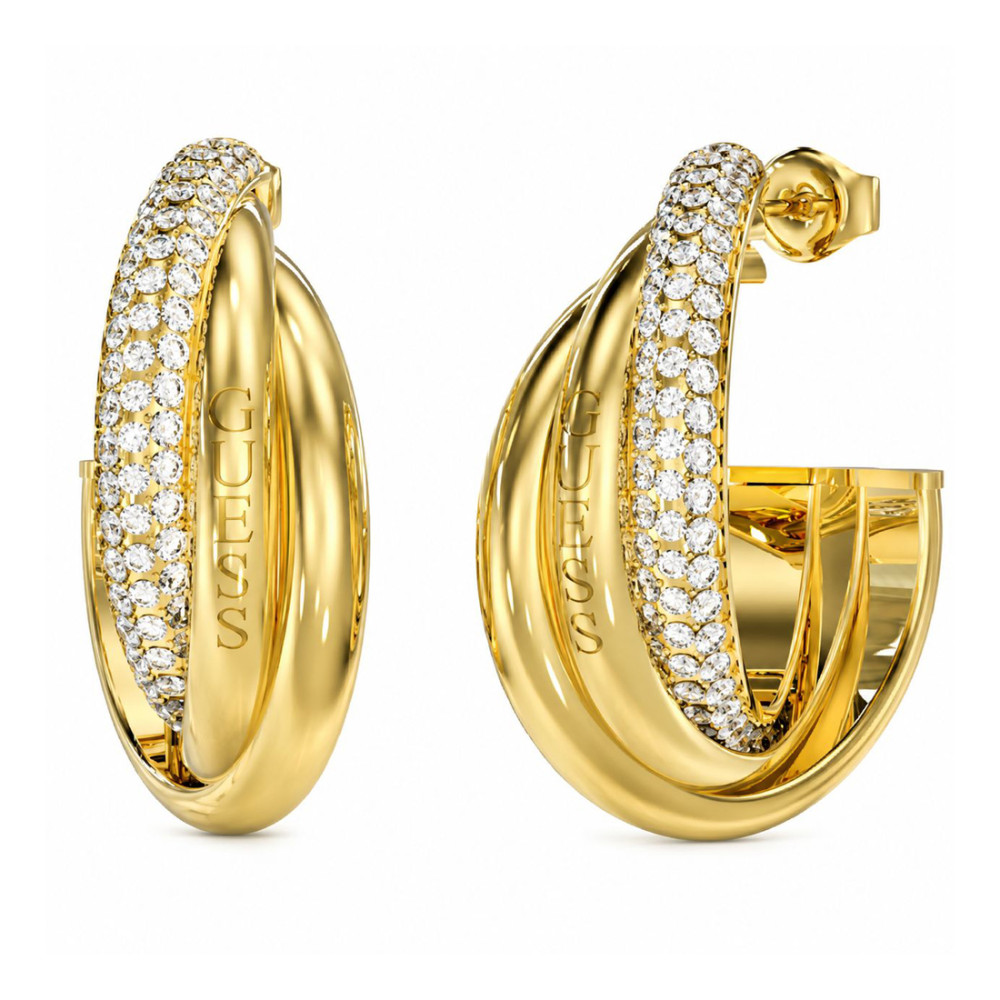 Produktbild för GUESS JUBE04064JWYG - Earrings Dam (3CM)
