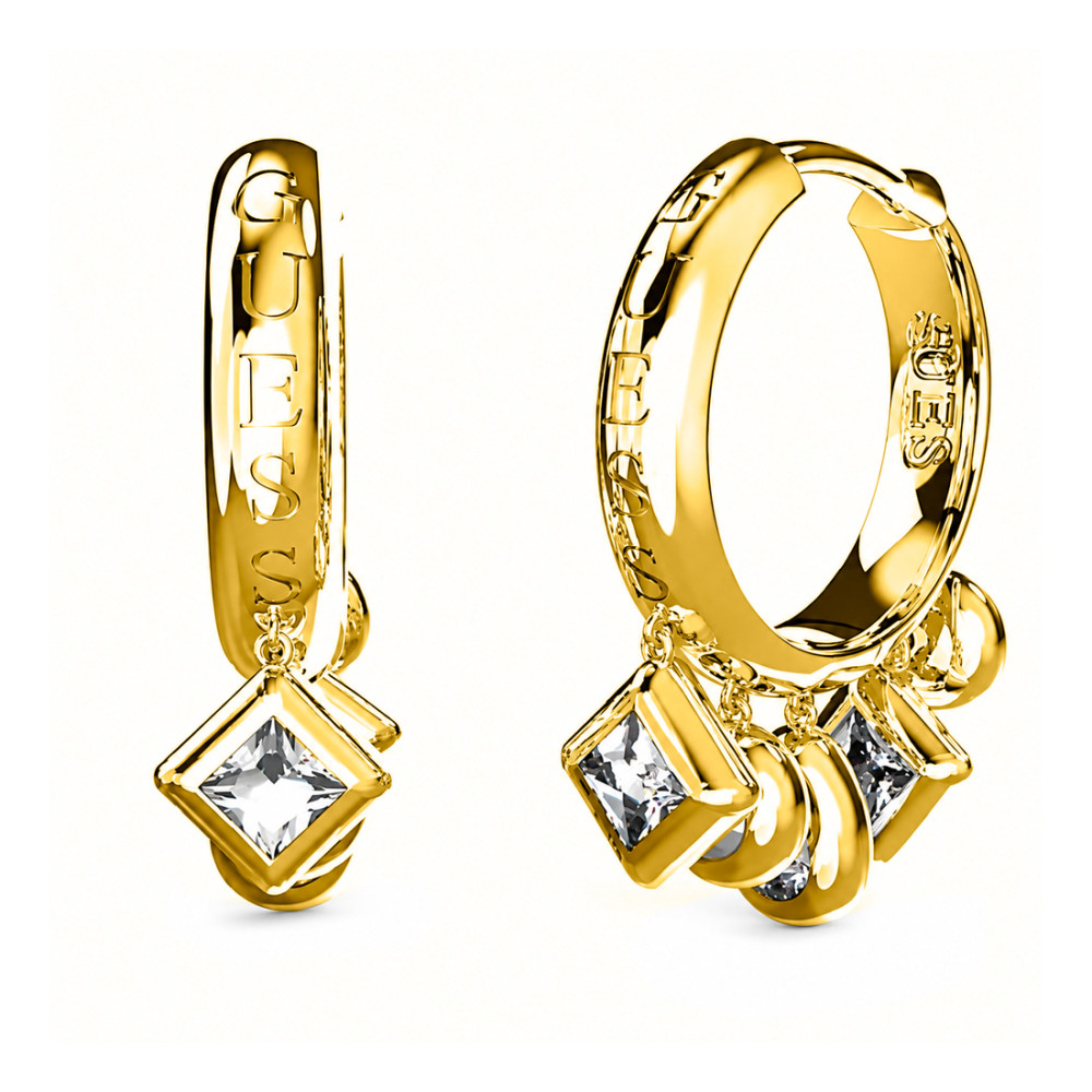 Produktbild för GUESS JUBE04648JWYG - Earrings Dam (2CM)