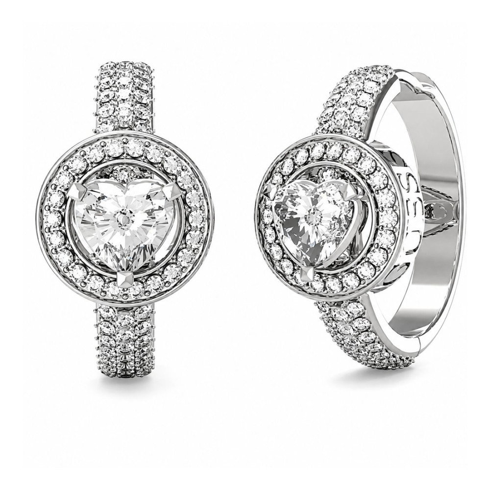 Produktbild för GUESS JUBE04670JWRH - Earrings Dam (2CM)