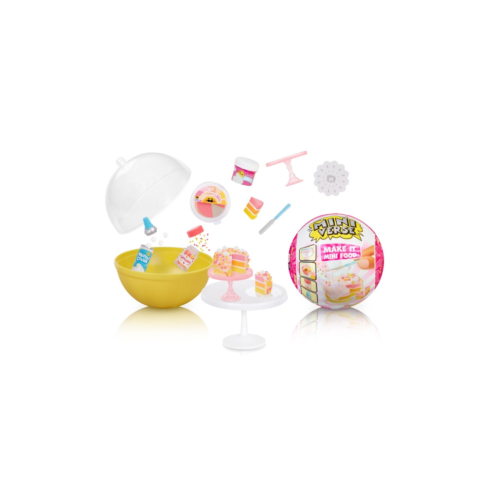 Produktbild för Miniverse Make It Mini Foods: Diner Series 3B, 8 År, Multifä...