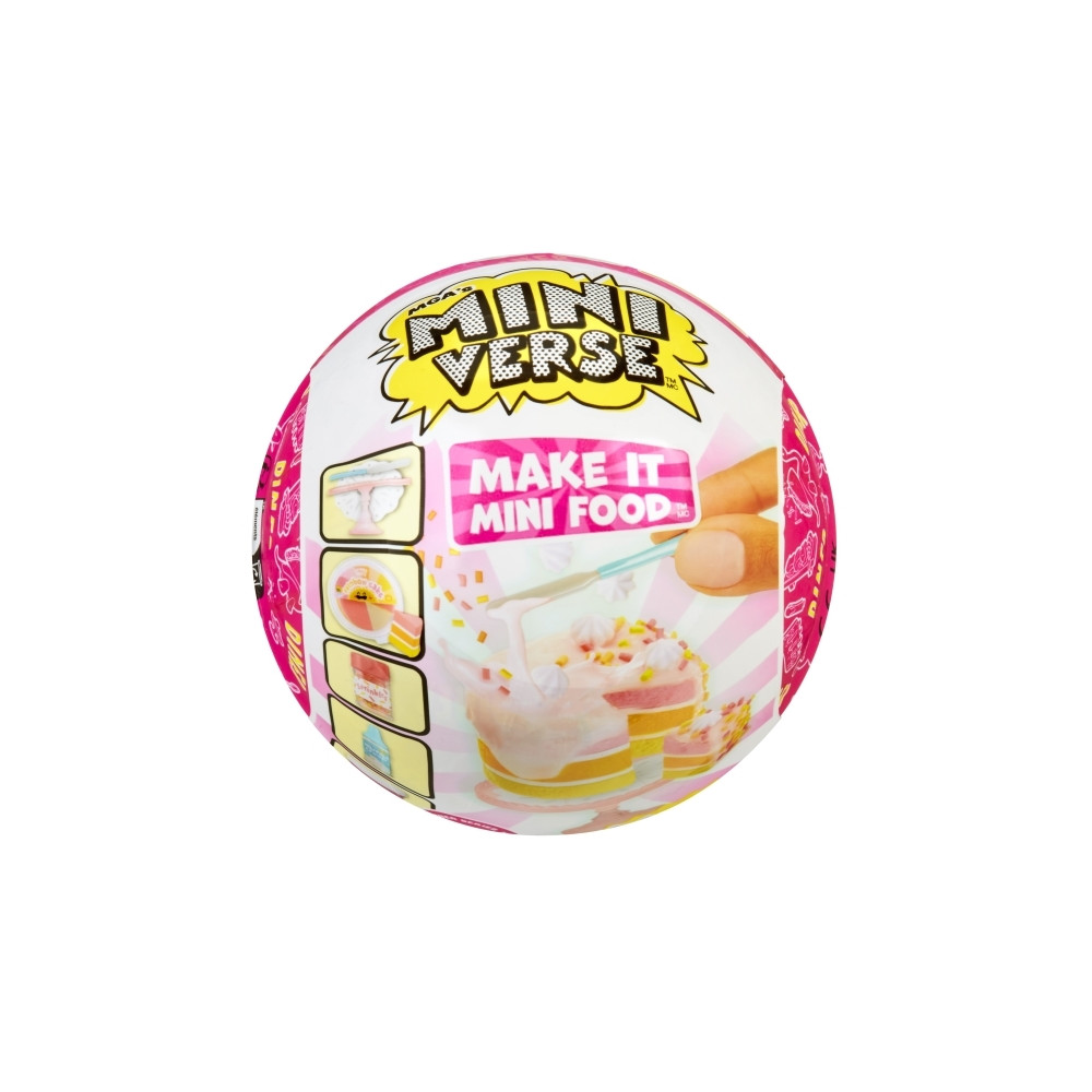 Produktbild för Miniverse Make It Mini Foods: Diner Series 3B, 8 År, Multifä...