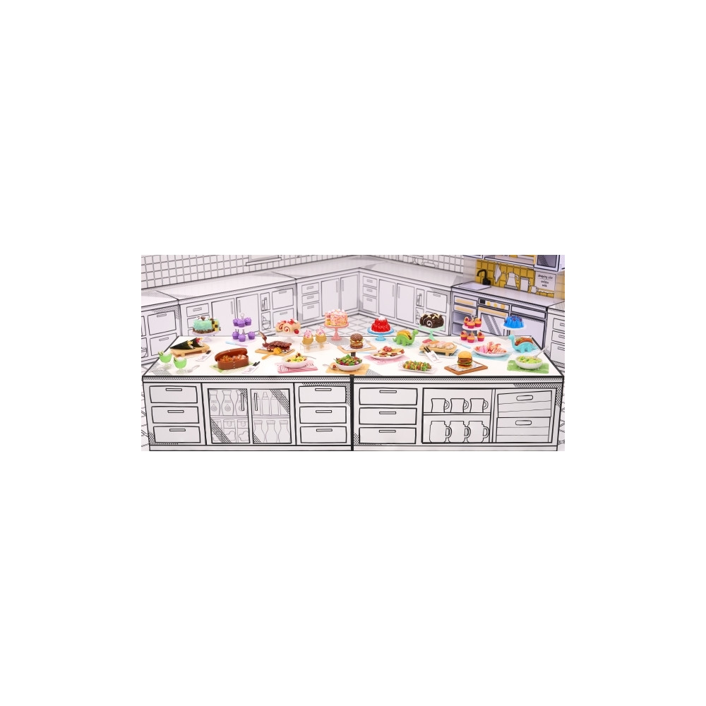 Produktbild för Miniverse Make It Mini Foods: Diner Series 3B, 8 År, Multifä...