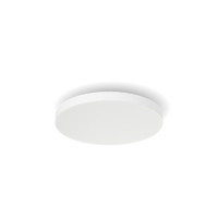 Produktbild för Philips Hue White and Color Ambiance Datura - taklampspanel - LED - 48 W - 16 miljoner färger/varmt till kallt vitt ljus - 2000-6500 K - round small - vit