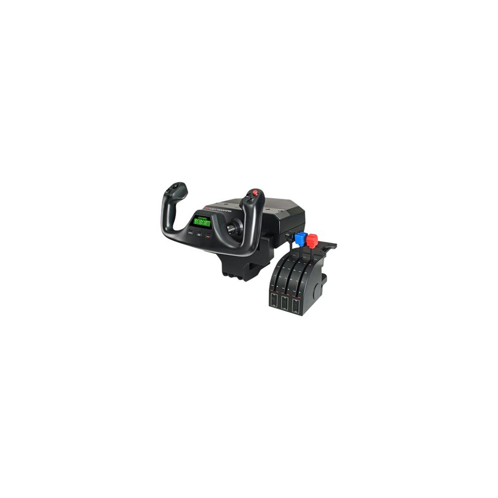 Produktbild för Logitech Flight Yoke System - koppling och spjäll - kabelansluten