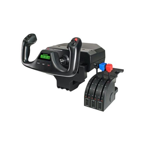 Logitech Logitech Flight Yoke System - koppling och spjäll - kabelansluten