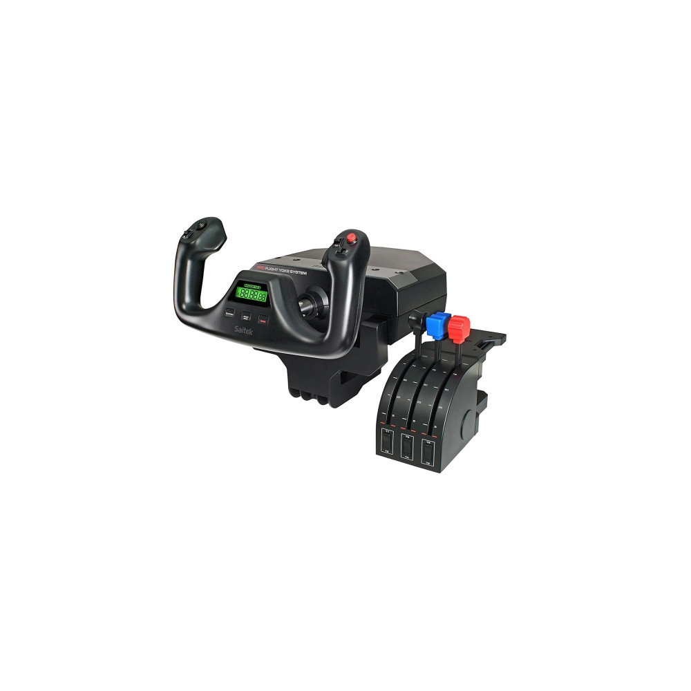 Produktbild för Logitech Flight Yoke System - koppling och spjäll - kabelansluten