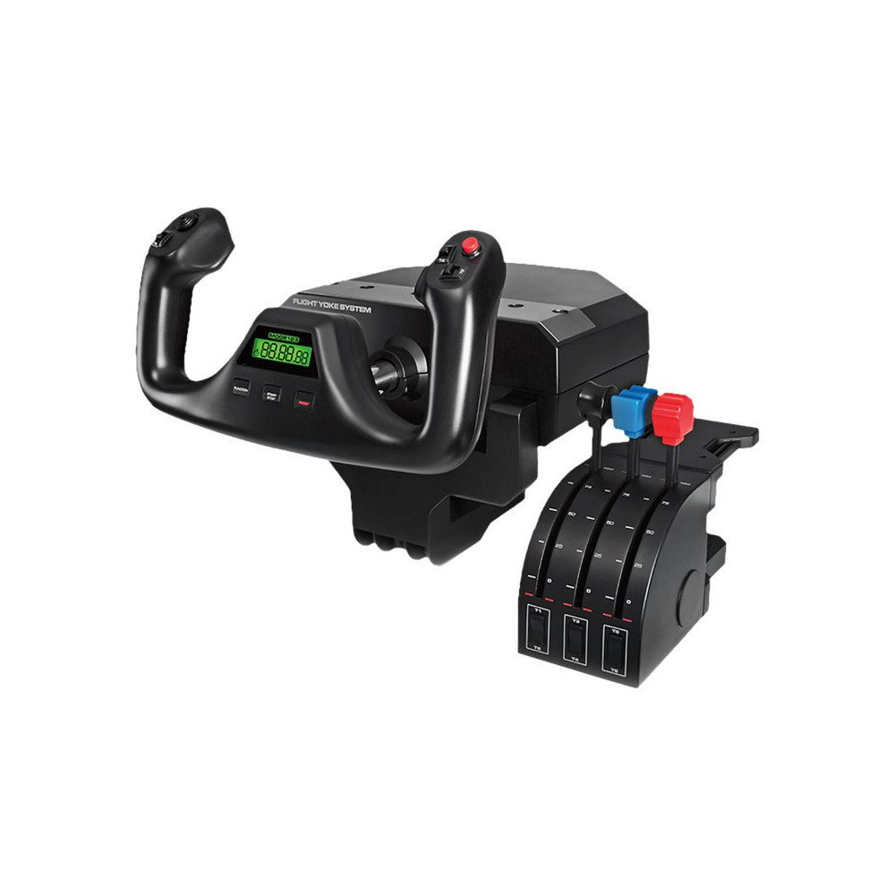 Produktbild för Logitech Flight Yoke System - koppling och spjäll - kabelansluten