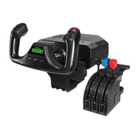 Produktbild för Logitech Flight Yoke System - koppling och spjäll - kabelansluten
