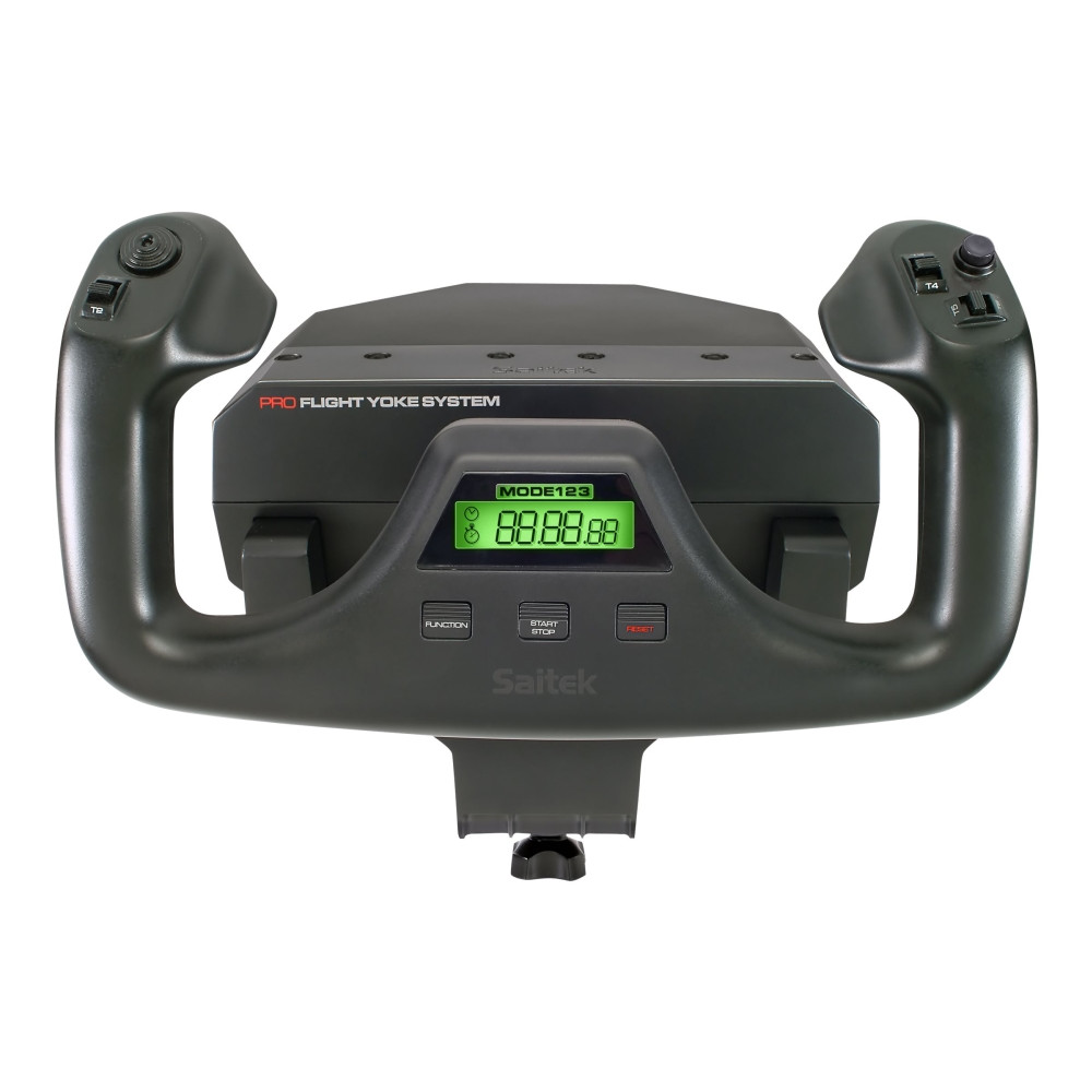Produktbild för Logitech Flight Yoke System - koppling och spjäll - kabelansluten