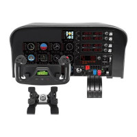 Produktbild för Logitech Flight Yoke System - koppling och spjäll - kabelansluten