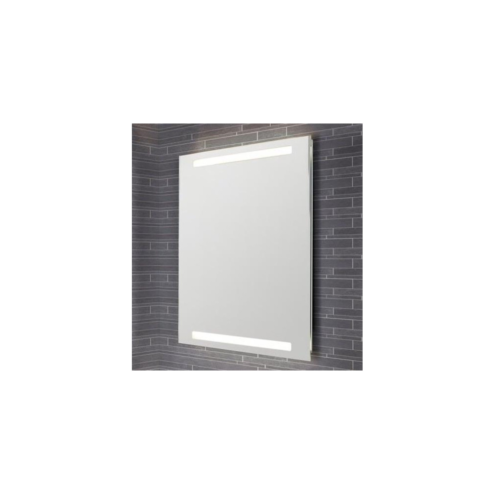 Produktbild för Dansani Mido spegel 70x80 cm med integrerad LED-belysning to...