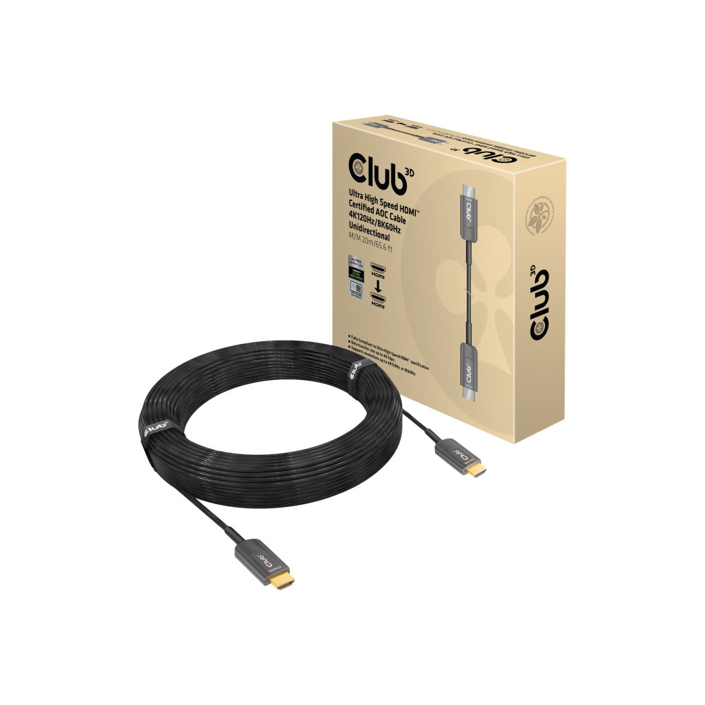 Produktbild för Club 3D HDMI-kabel - 20 m