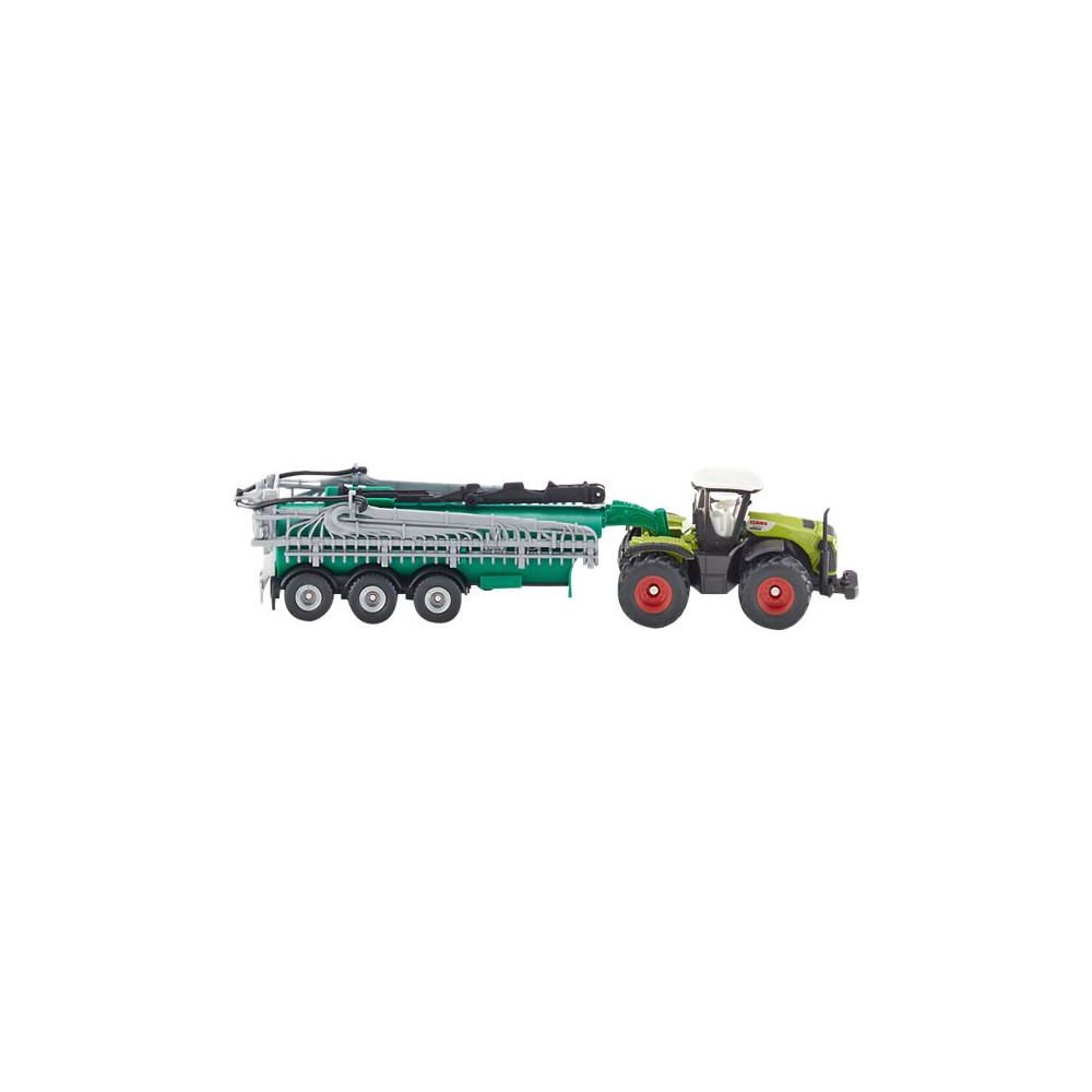 Produktbild för Siku Farmer - Claas Xerion With Vacuum Tanker