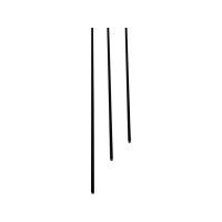 Produktbild för Karbon mikro massiv stång (Ø x L) 3 mm x 50 cm innerdiameter...
