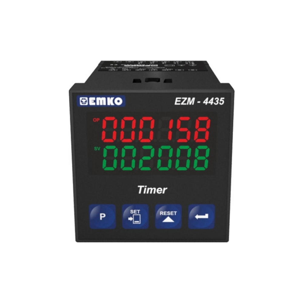 Produktbild för Emko EZM-4435.2.00.0.1/00.00/0.0.0.0 timer digitalt installa...