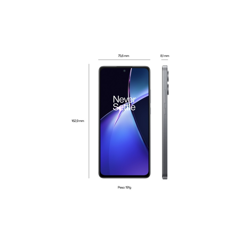 Produktbild för OnePlus Nord CE4 Lite - super silver - 5G pekskärmsmobil - 256 GB - GSM