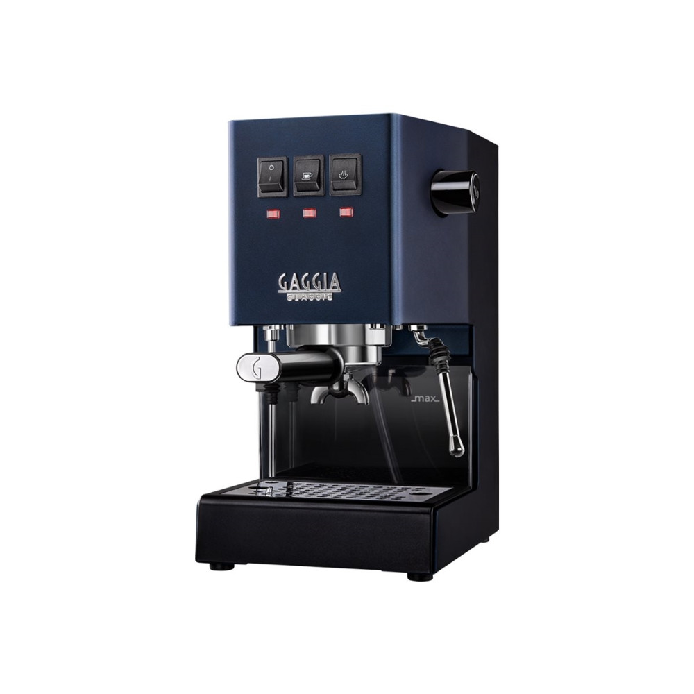 Produktbild för Gaggia Classic E24 Color Vibes RI9481/15 - kaffemaskin med mjölkskummare - 15 bar - klassisk blå