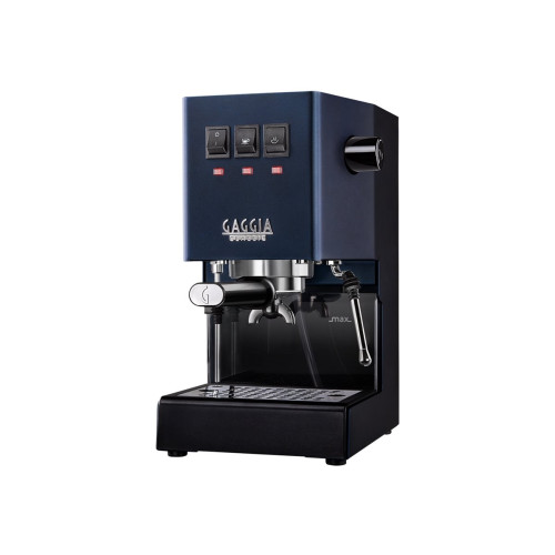 Gaggia Gaggia Classic E24 Color Vibes RI9481/15 - kaffemaskin med mjölkskummare - 15 bar - klassisk blå