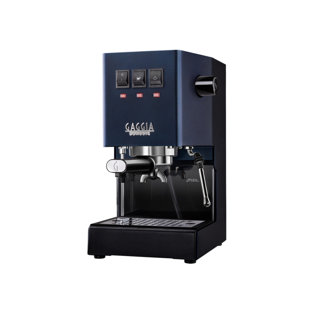 Produktbild för Gaggia Classic E24 Color Vibes RI9481/15 - kaffemaskin med mjölkskummare - 15 bar - klassisk blå